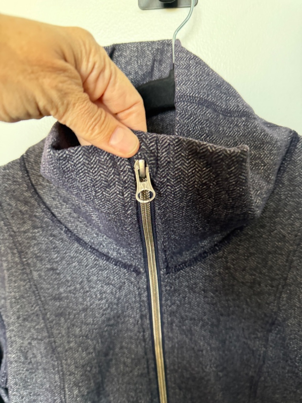 Lululemon Daily Yoga Jacket/ Herringbone Black Swan - Picture 7 of 10